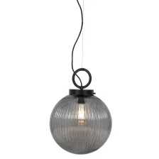 Κρεμαστό φωτιστικό CORONA E27 Μαύρο