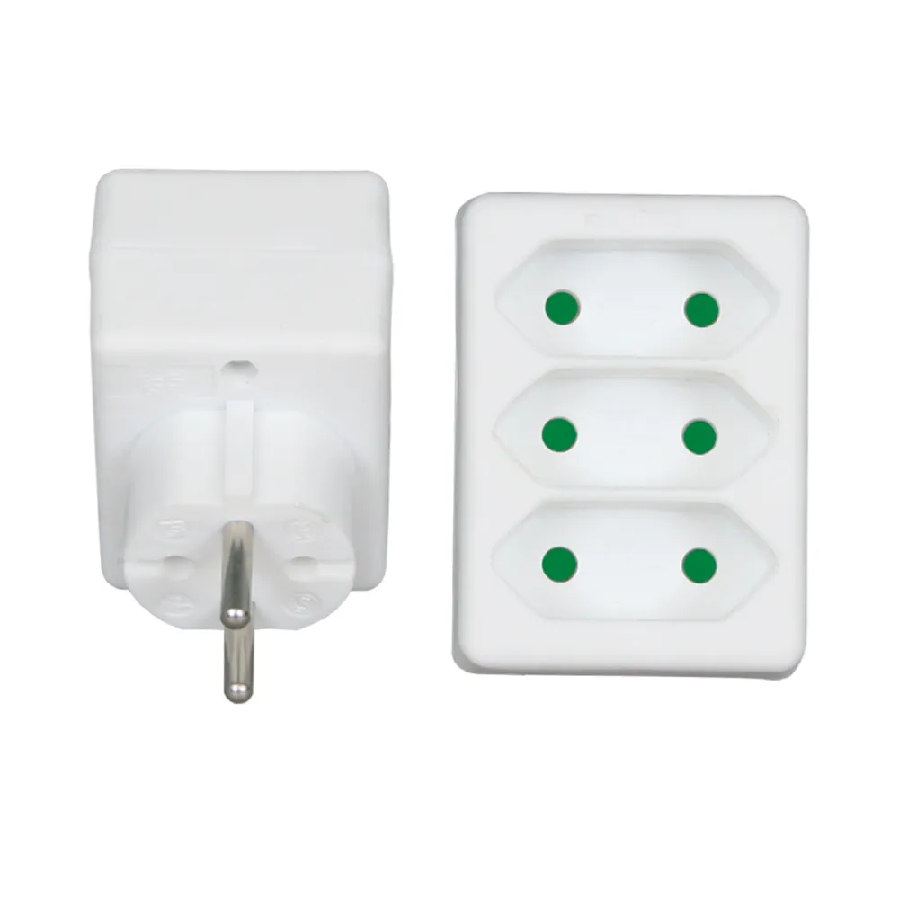Αντάπτορας από Σούκο σε ΙΙΙ Διπολικά 3x2.5Α, Ασφάλεια Παίδων,PVC packing ΗΜΡΡ/02780