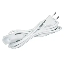 Μπαλαντέζα Διπολική 10m  2x0.75mm2 Λευκό Blister Electropack Γερμανικών προδιαγραφών TUV