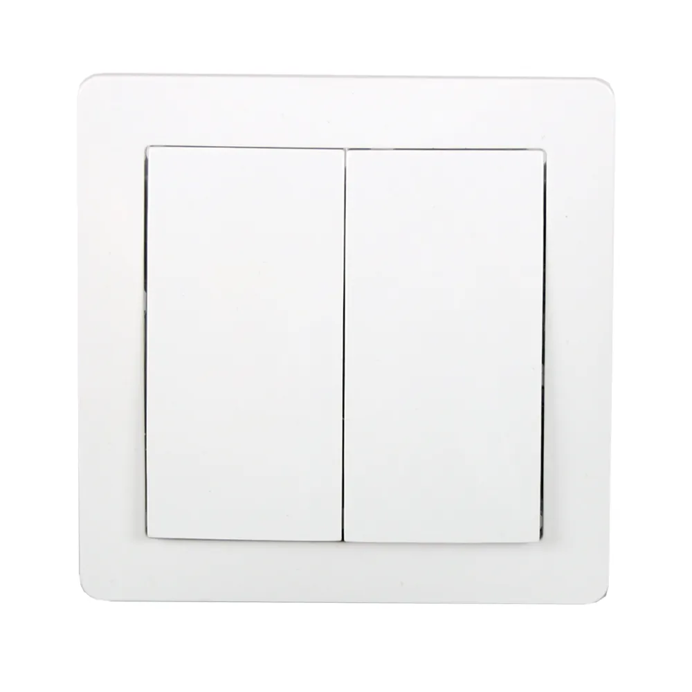 Διακόπτης Διπλός Χωνευτός blister