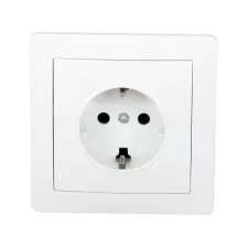 Πρίζα Σούκο Χωνευτή με Προστασία Παίδων16Α.Electropack Συσκευασία Blister Πιστοποίηση ΗΜΡΡ/03171