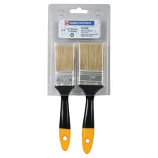 Πινέλα 1.5''/38.1mm& 2''/50.8mm,  2 τμχ.Blister, με φυσική τρίχα
