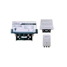 Θωρακισμένος Eνισχυτής 2 Εξόδων Με Φίλτρο 5G, 1 Είσοδος UHF,Απολαβή 34dB, Με Τροφοδοτικό TRF 150mA