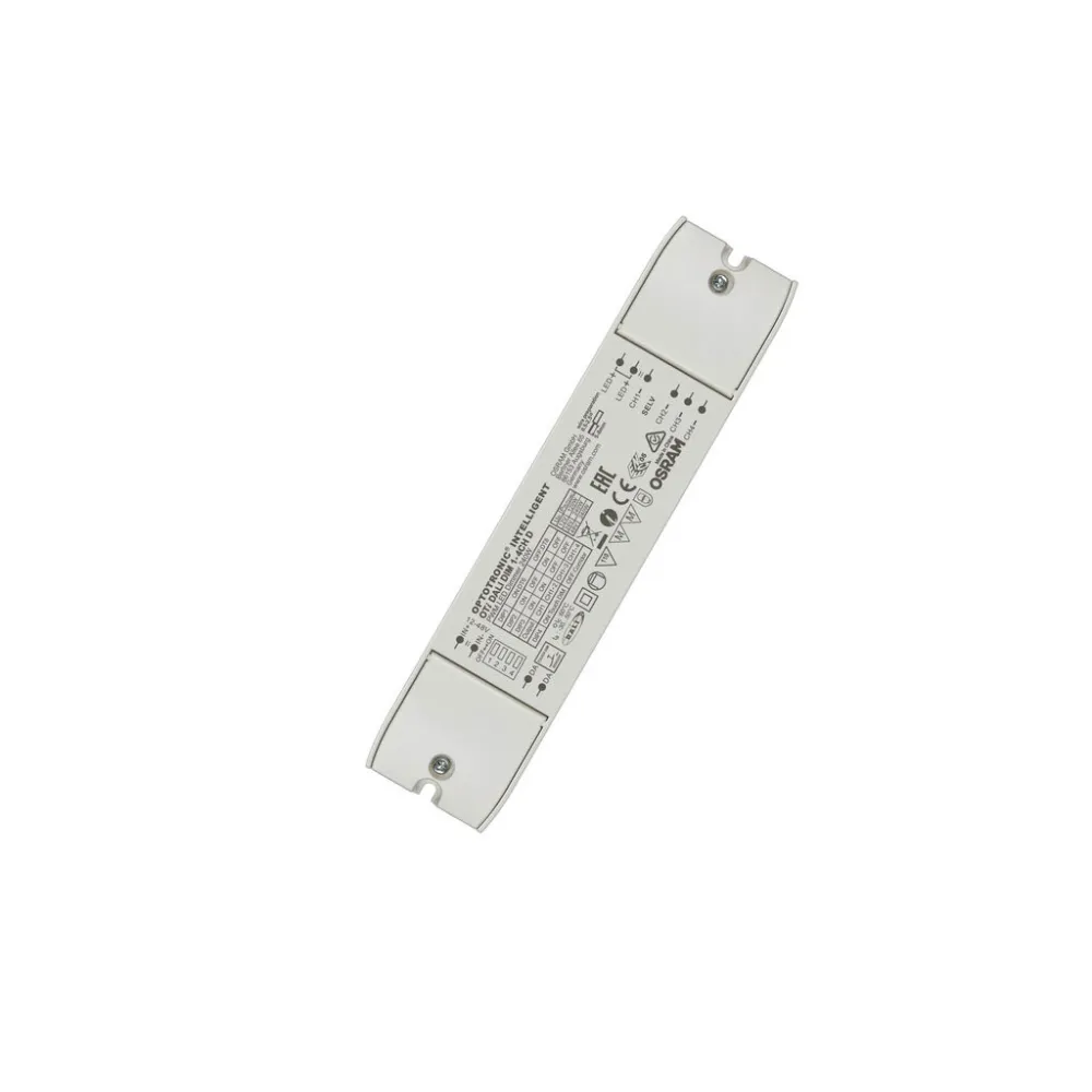 Τροφοδοτικό Osram OTI Dali Dim 1-4CH 12-48V 120 or 240W Push Button Operation D UVN1 l18.1w4.2h2cm