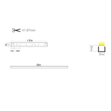 Φωτοσωλήνας Hydroflex mini 3000 LED 3M 3000K 30W 24VDC