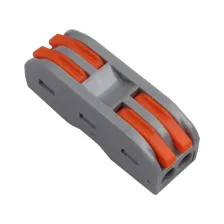 Κλέμμα Διακλάδωσης Με Μοχλό 2 σε 2 0.2-4mm2Μονόκλωνα & 0.2-2.5 mm2Πολύκλωνα 32Α 250V d13.3l39.3mm