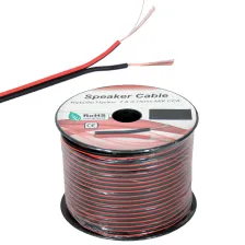 Καλώδιο Ηχείων Κόκκινο-Μαύρο 2x0.50mm