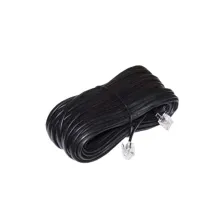 Προέκταση τηλεφώνου 6P4C 5M Μαύρη