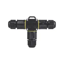 Στεγανός Σύνδεσμος T 3x0.5-2.5mm2 IP68 24A M20 Πιστοποίηση ENEC Με Κλέμμα Ταχείας Σύνδεσης