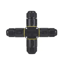 Στεγανός Σύνδεσμος Σταυρός 3x0.5-2.5mm2 IP68 24A M20 Πιστοποίηση ENEC Με Κλέμμα Ταχείας Σύνδεσης