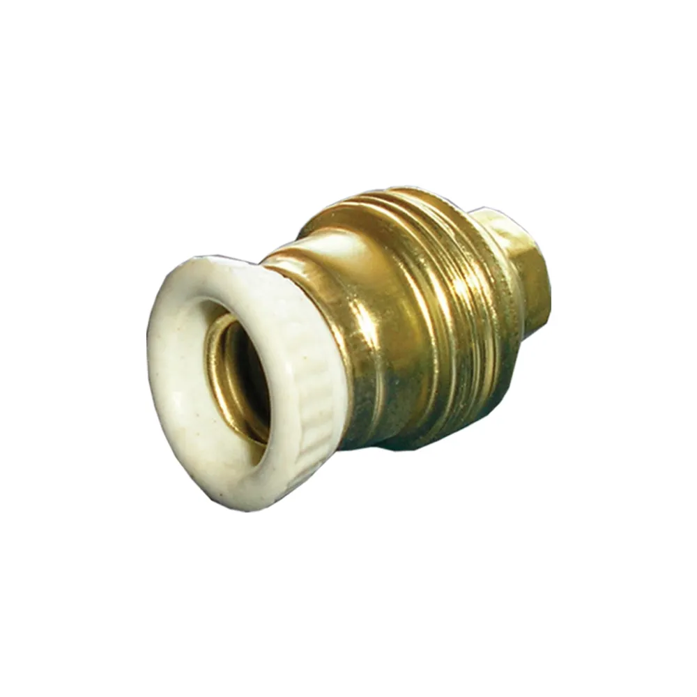 Ντουί Μεταλλικό (με δαχτυλίδι πορσελάνης) Ε14