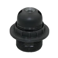 Ντουί Θερμοπλαστικό Τ210 Ε27 Μαύρο