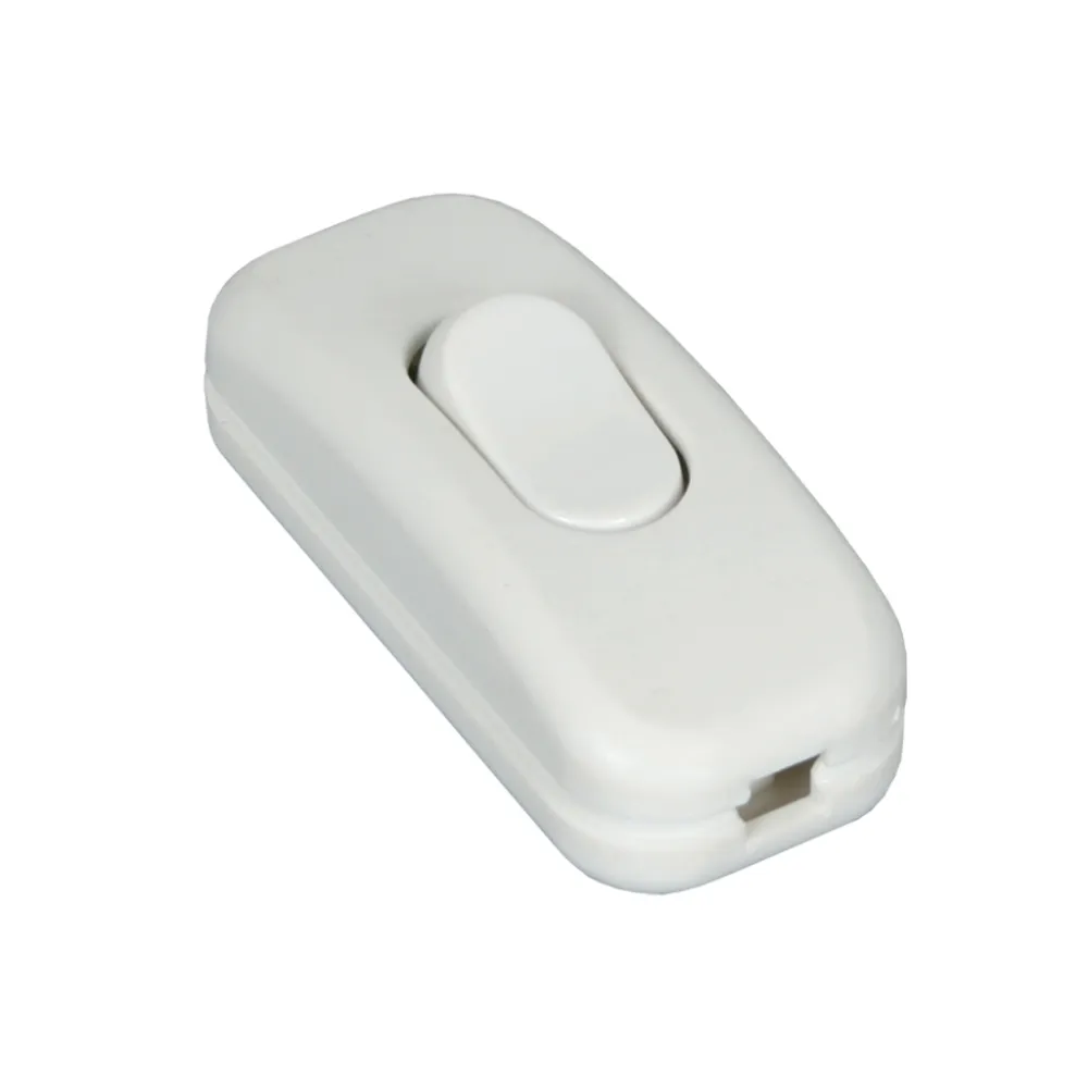 Διακοπτάκι Ενδιάμεσο Λευκό 250V 2A