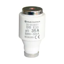 Ασφάλεια Νormal 35A 500V-50kA Φ27mmX50mm