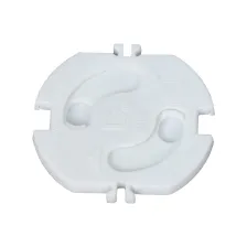 Ασφάλιστρα Πριζών Περιστροφικό Λευκό(Σακούλα 10TMX)