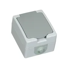 Πρίζα Στεγανή Σούκο Ασημί IP54 16A ΗΜΡΡ/02550 Γερμανικών Προδιαγραφών VDE