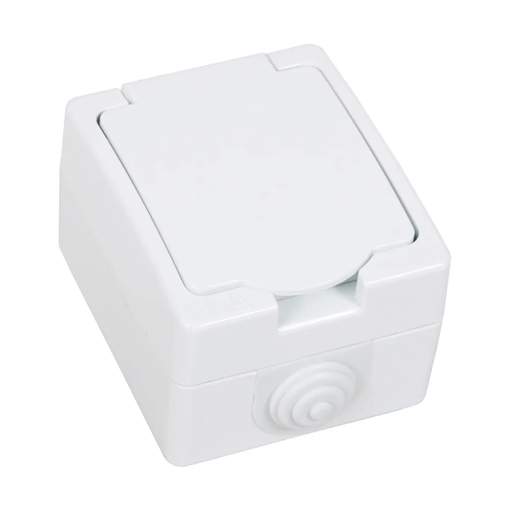 Πρίζα Στεγανή Σούκο Λευκή IP54 16A ΗΜΡΡ/02550 Γερμανικών Προδιαγραφών VDE