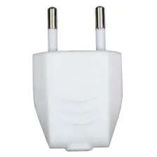 Φίς Διπολικό Αρσενικό Βακελίτου Λευκό 10A 250V TUV Πιστοποίηση ΗΜΡΡ/02178