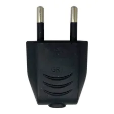 Φίς Διπολικό Αρσενικό Βακελίτου Μαύρο 10A 250V TUV Πιστοποίηση ΗΜΡΡ/02178