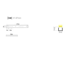 Φωτοσωλήνας Hydroflex mini 1000 LED 1M 3000K 10W 24VDC