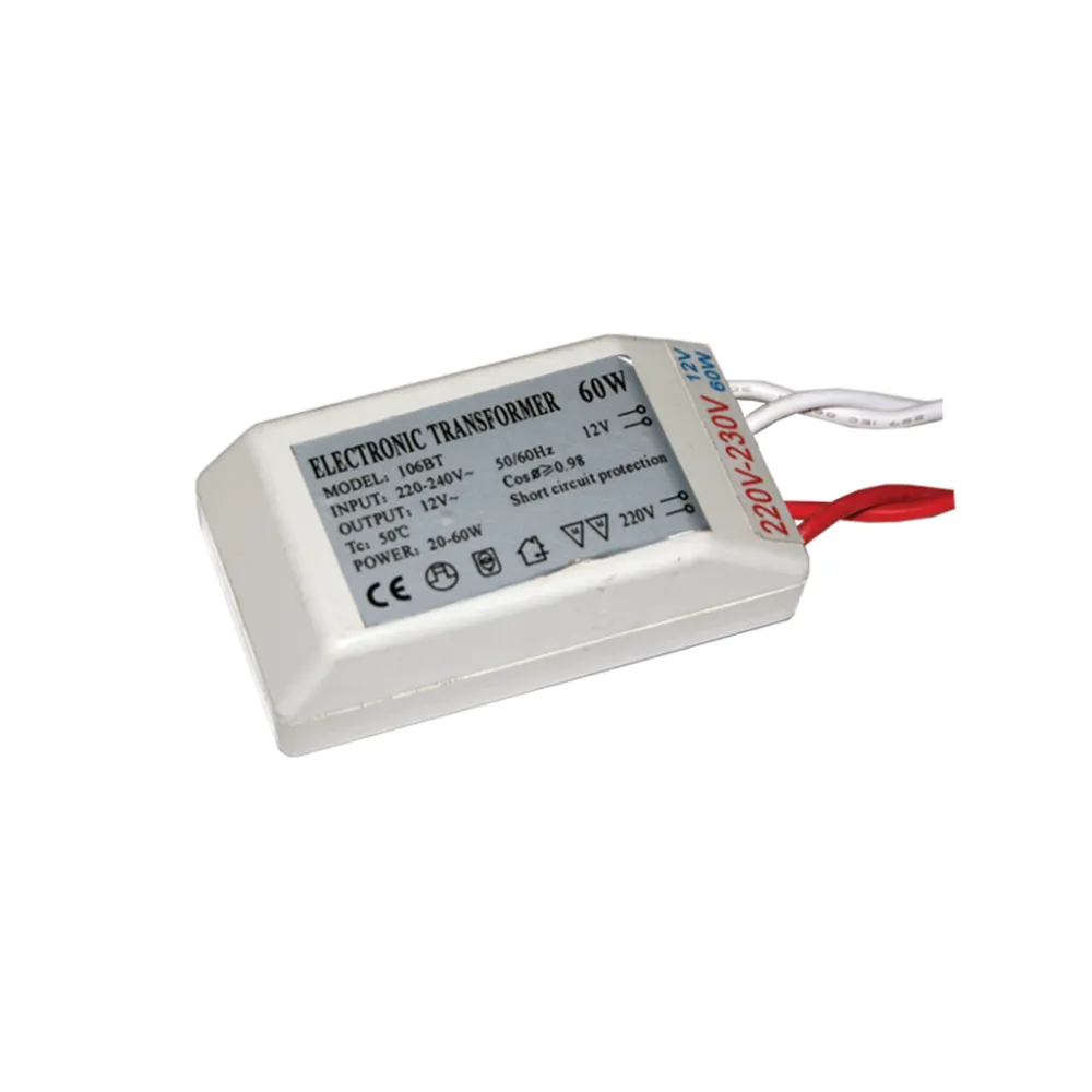 Μετασχηματιστής Ηλεκτρονικός 220V-12V 60W