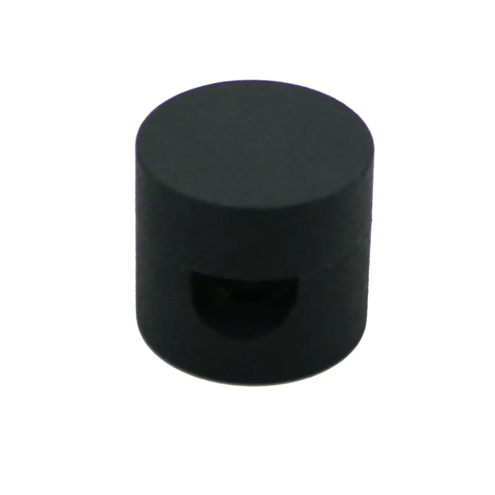 Στηρίγμα Καλωδίου Μαύρο για Διατομές Έως 9mm² 3X1.5mm² Με Βίδα & Ούπα d1.96h1.77cm