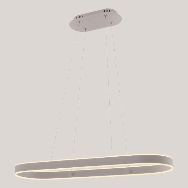 Φωτιστικό Κρεμαστό Γραμμικό LED 55W 3000κ 900x300x1200 Λευκό ARTE ILLUMINA