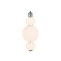 Απλίκα Τοίχου Αλουμίνιο - Γυαλί LED 12.6W 1440Lm 3000K 450x240x185mm Λευκό ARTE ILLUMINA Blossom