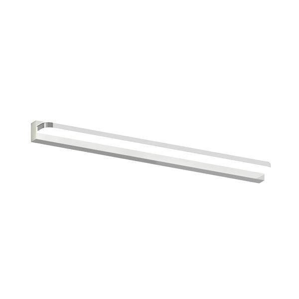 Απλίκα Μπάνιου Μέταλλο - Πλαστικό LED 14W 1400Lm 3CCT(3000-4000-6000K) 45x70x600mm IP44 Ασημί ARTE ILLUMINA Ciel