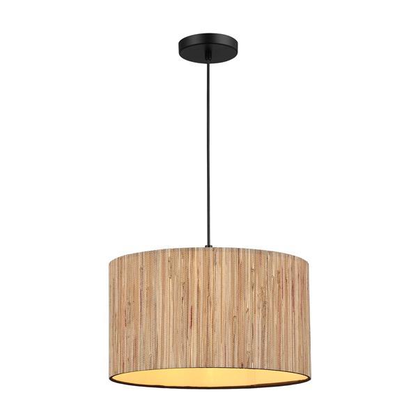 Φωτιστικό Κρεμαστό Pampas Μονόφωτο 1xE27 Max 15W Φ350x1260mm Μπεζ ARTE ILLUMINA Aenon