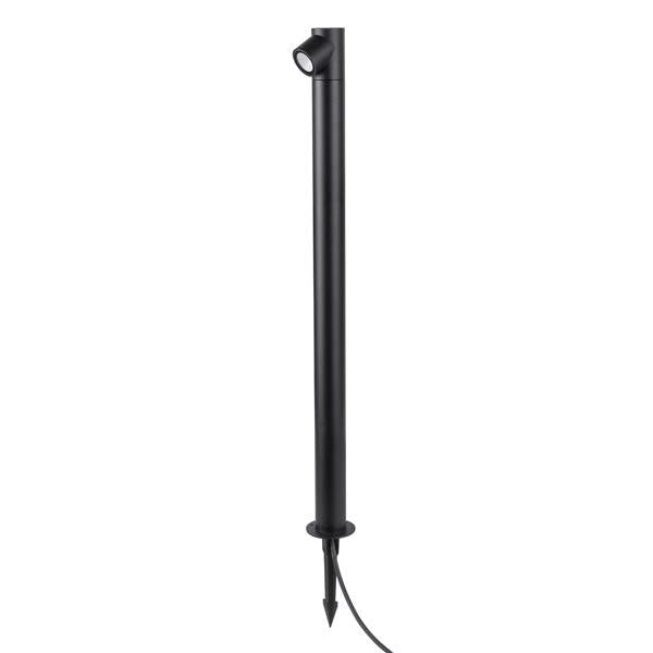 Κολωνάκι Αλουμινίου 5W Φ55XH:800mm IP65 3000K Μαύρο ARTE ILLUMINA