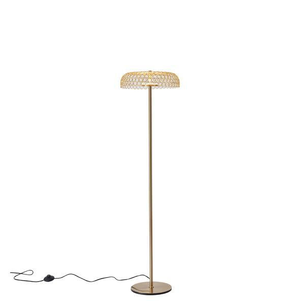 Φωτιστικό Επιδαπέδιο Μέταλλο Στρογγυλό LED 10W 1080Lm 3000K Φ350x1320mm ARTE ILLUMINA Perforato