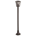Κολωνάκι Δαπέδου Τριγωνικό E27 170x1100mm IP44 Μαύρο ARTE ILLUMINA