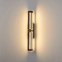 Απλίκα Toixoy Αλουμίνιο - Μέταλλο - Ακρυλικό LED 12W 840Lm 3000K 60x600mm Μαύρο - Χρυσό ARTE ILLUMINA Luis - εικόνα 3