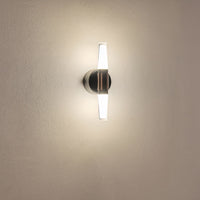 Απλίκα Toixoy Αλουμίνιο - Μέταλλο - Ακρυλικό 2φωτη LED 6W 420Lm 3000K Φ80x240mm Μαύρο - Χρυσό ARTE ILLUMINA Velas - εικόνα 3