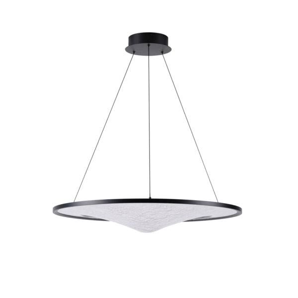 Φωτιστικό Κρεμαστό 46W 2760Lm 3000K D78XH120 Μαύρο ARTE ILLUMINA Eos - εικόνα 2