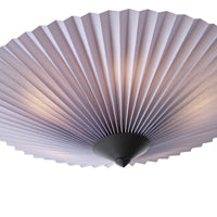 Πλαφονιέρα Ύφασμα 5xE14 Max 15W Φ450mm Γκρι ARTE ILLUMINA Float - εικόνα 4