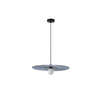 Φωτιστικό Κρεμαστό Μέταλλο - Ύφασμα 1xG9 Max 10W Φ480mm Μαύρο ARTE ILLUMINA Piruette - εικόνα 2