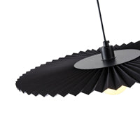 Φωτιστικό Κρεμαστό Μέταλλο - Ύφασμα 1xG9 Max 10W Φ480mm Μαύρο ARTE ILLUMINA Piruette - εικόνα 4