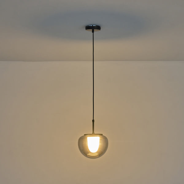 Φωτιστικό Κρεμαστό Γυαλί G9 Max 7W 200x1240mm Smoky ARTE ILLUMINA Fime - εικόνα 3
