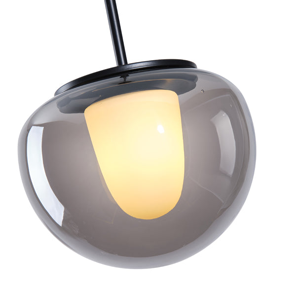 Φωτιστικό Κρεμαστό Γυαλί G9 Max 7W 200x1240mm Smoky ARTE ILLUMINA Fime - εικόνα 4