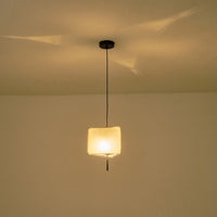 Φωτιστικό Κρεμαστό Ύφασμα Μονόφωτο 1χε 14 Max 8W 250x900mm Μπεζ ARTE ILLUMINA Toscany - εικόνα 3