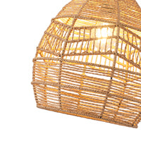 Φωτιστικό Κρεμαστό Bamboo Μονόφωτο 1xE27 Max 15W Φ300x1510mm Καφέ ARTE ILLUMINA Aithra - εικόνα 4