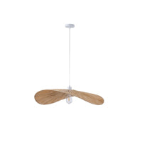 Φωτιστικό Κρεμαστό Bamboo Μονόφωτο 1xE27 Max 15W Φ700x1400mm Μπεζ ARTE ILLUMINA Oasis - εικόνα 2