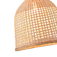 Φωτιστικό Κρεμαστό Bamboo Μονόφωτο 1xE27 Max 15W Φ310x1580mm Μπεζ ARTE ILLUMINA Earthy - εικόνα 4