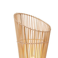 Φωτιστικό Επιδαπέδιο Bamboo 1xE27 Max 15W Φ295x1180mm Μπεζ ARTE ILLUMINA Calypso - εικόνα 4