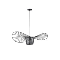 Φωτιστικό Κρεμαστό Μέταλλο Μονόφωτο 1xE27 Max 15W Φ800x1270mm Μαύρο ARTE ILLUMINA Cap - εικόνα 2