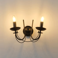 Απλίκα Toixoy Μέταλλο 2φωτη 2xE14 Max 8W 320x245x190mm Μαύρο ARTE ILLUMINA Vault - εικόνα 3