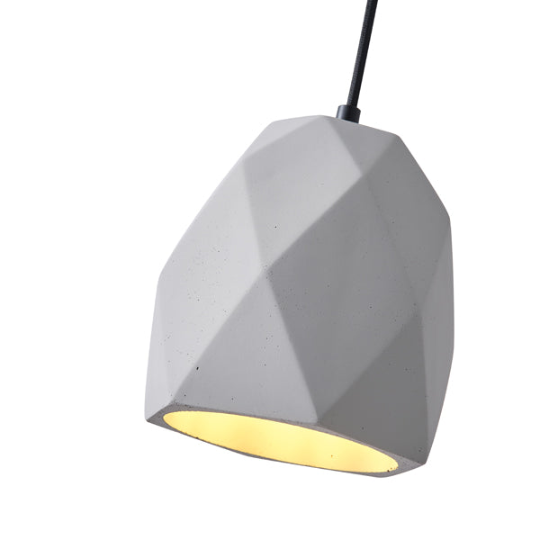 Φωτιστικό Κρεμαστό Τσιμέντο Μονόφωτο 1xE27 Max 15W Φ160x1670mm Γκρι ARTE ILLUMINA Arme - εικόνα 4