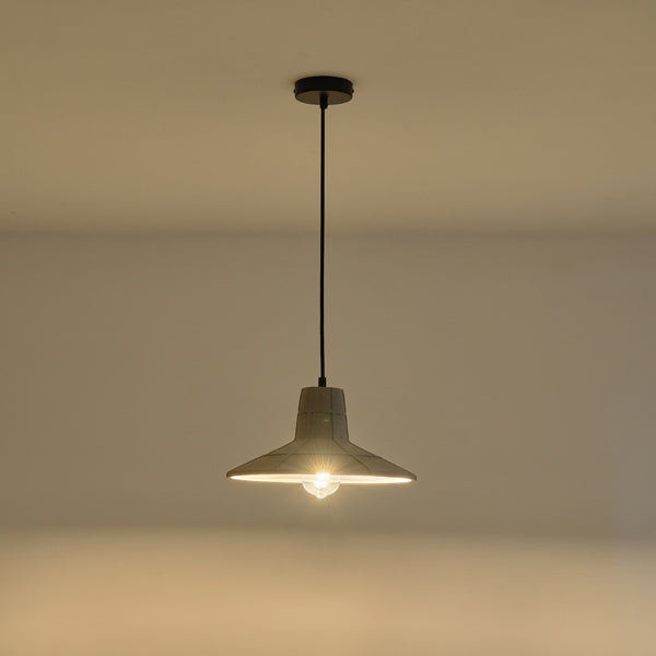 Φωτιστικό Κρεμαστό Τσιμέντο Μονόφωτο 1xE27 Max 15W Φ320x1660mm Γκρι ARTE ILLUMINA Arme - εικόνα 3